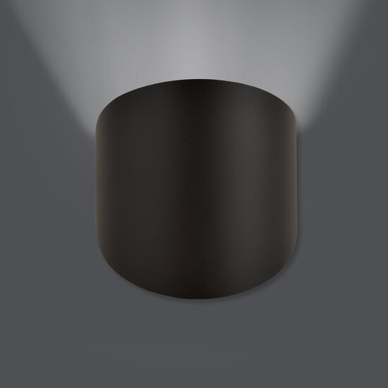 Emibig Emibig Haderslev semi-circular black wall lamp with G9 connection - Ideal for creating a cozy atmosphere
