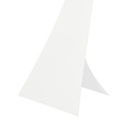 Emibig Emibig Holstebro white with gold standing lamp metal shade 1x E27 - Elegant lighting for any interior