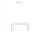Emibig Emibig Aalborg ceiling lamp black with white bulb E14 - Ideal lighting for any room