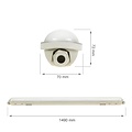 Spectrum LED Spectrum LED Waterproof lighting 52W 1.5m NW or CW 8900 lumens easy to connect - Ideal for parking lots and workspaces