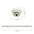 Spectrum LED Spectrum LED Iluminación impermeable 1,2m 38W NW o CW 6600 lm fácil de conectar - Ideal para garajes y almacenes con excelente salida de luz