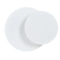 Emibig Emibig Kalmer 2 witte cirkels wandlamp 1x G9 - Perfecte verlichting voor elke ruimte