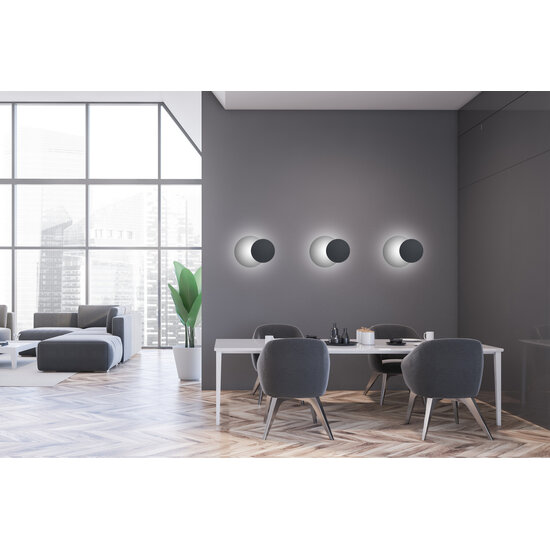 Emibig Emibig Kalmar 2 black circles wall lamp 1x G9 - Perfect lighting for any space