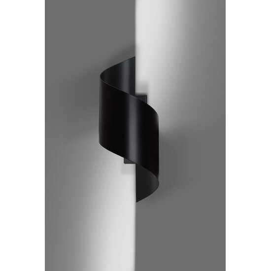 Emibig Emibig Lulea lampe murale spirale noire G9 - Éclairage d'ambiance parfait pour chaque pièce