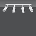 Emibig Emibig Boras 4L Deckenstrahler GU10 in Weiß und Chrom mit Luxus-Finish - Ideal für modernes Wohndesign