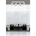 Emibig Emibig Boras 4L Deckenstrahler GU10 in Weiß und Chrom mit Luxus-Finish - Ideal für modernes Wohndesign