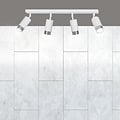 Emibig Emibig Boras 4L Deckenstrahler GU10 in Weiß und Chrom mit Luxus-Finish - Ideal für modernes Wohndesign