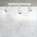Emibig Emibig Boras 3L foco de techo GU10 blanco y cromo acabado de lujo - Iluminación ideal para cualquier espacio