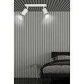 Emibig Emibig Boras double ceiling spotlight GU10 white and chrome luxury finish - Ideal for modern interiors