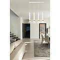 Emibig Emibig Gavle 4L lampe suspendue blanche et dorée GU10 tubes - Créez une ambiance chaleureuse chez vous