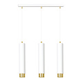 Emibig Emibig Gavle 3L weiß-goldene Hängezylinder GU10 - Ideal für eine gemütliche Atmosphäre in Ihrem Schlafzimmer