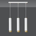 Emibig Emibig Gavle 3L white and gold hanging cylinders GU10 - Ideal for creating a warm atmosphere in your bedroom