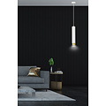 Emibig Emibig Gavle wit en goud hanglamp koker GU10 - Creëer een sfeervolle ambiance in uw huis