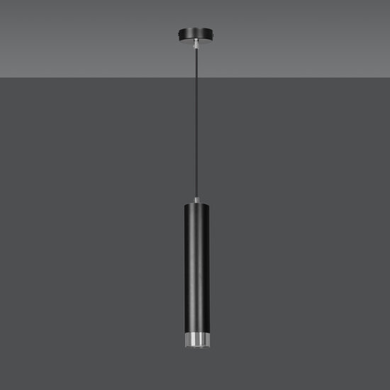 Emibig Emibig Gavle black GU10 pendant tube with chrome finish - Ideal lighting for any space