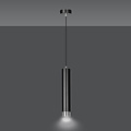 Emibig Emibig Gavle black GU10 pendant tube with chrome finish - Ideal lighting for any space