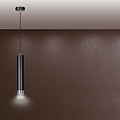 Emibig Emibig Tubo colgante negro GU10 Gavle con acabado en cromo - Iluminación ideal para cualquier espacio