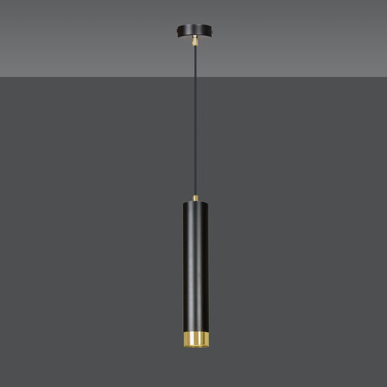 Emibig Emibig Gavle gold and black revolving tube GU10 adjustable in height - Ideal for modern interiors