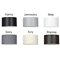 Emibig Emibig Umea black and ecru standing lamp 1x E27 - Perfect ambiance for any room