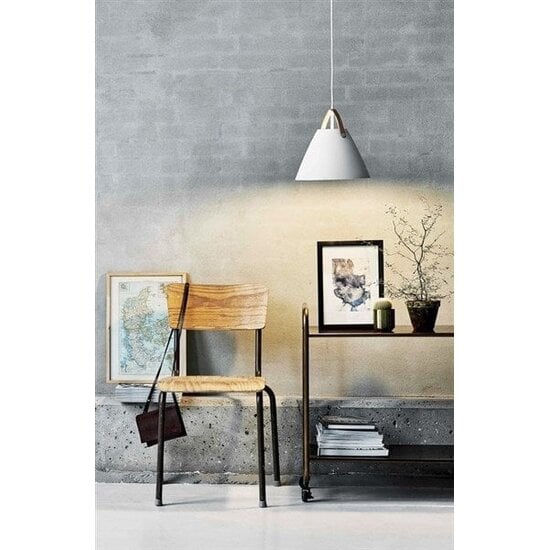 nordlux 16 cm hanglamp Scandinavisch wit, zwart, wit glas - Perfect voor een modern interieur