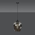 Emibig Emibig Nokia smoked glass single pendant lamp E27 - Ideal lighting for any space