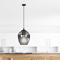 Emibig Emibig Nokia lampe pendante en verre fumé E27 - Éclairage idéal pour chaque espace