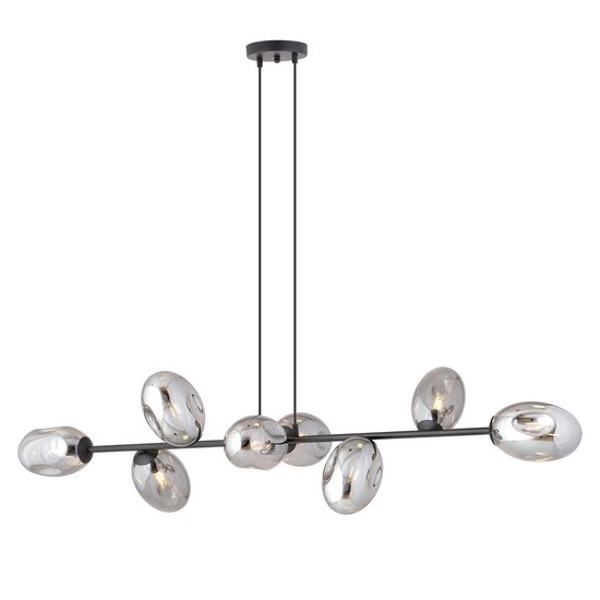 Emibig Emibig PANDORA 8 BL GRAFIT - Moderne Pendelleuchte für stilvolle Beleuchtung