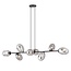 Emibig Emibig PANDORA 8 BL GRAFIT - Lampe suspendue moderne pour un éclairage élégant