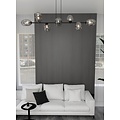 Emibig Emibig PANDORA 8 BL GRAFIT - Lampe suspendue moderne pour un éclairage élégant