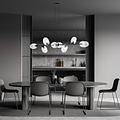 Emibig Emibig PANDORA 8 BL TRANSPARENT - Modern pendant lamp for stylish lighting