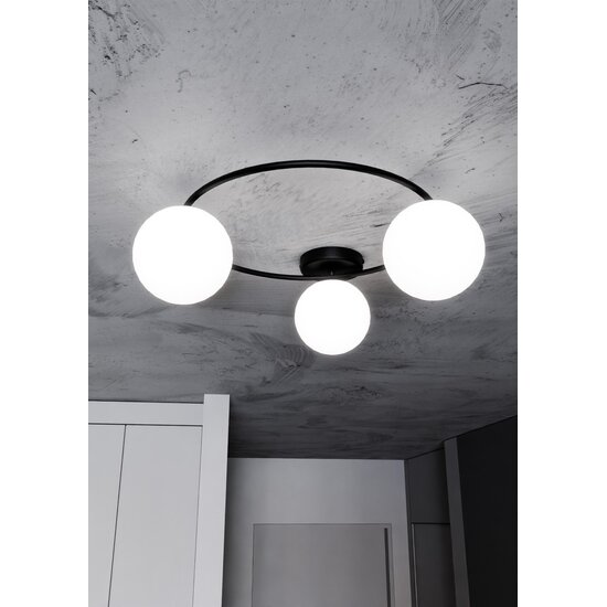 Emibig Emibig SOPRA 3 BL OPAL - Minimalistische Deckenlampe für jeden Raum