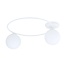 Emibig Emibig SOPRA 2 WH OPAL - Lámpara de techo minimalista para cualquier espacio