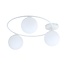 Emibig SOPRA 3 WH OPAL - Lampe de plafond minimaliste pour tous les espaces