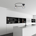 Emibig Emibig SOPRA 2 BL GRAFIT - Minimalist ceiling lamp for any space