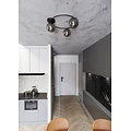 Emibig Emibig SOPRA 3 BL GRAFIT - Lámpara de techo minimalista para cualquier espacio