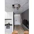 Emibig Emibig SOPRA 3 BL GRAFIT - Minimalistische Deckenlampe für jeden Raum