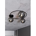 Emibig Emibig SOPRA 3 BL GRAFIT - Minimalistische plafondlamp voor elke ruimte