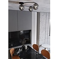 Emibig Emibig SOPRA 3 BL GRAFIT - Lampe de plafond minimaliste pour tous les espaces
