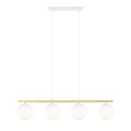 Emibig Emibig ALLORA 4 WH OPAL - Lampe suspendue moderne pour un éclairage élégant