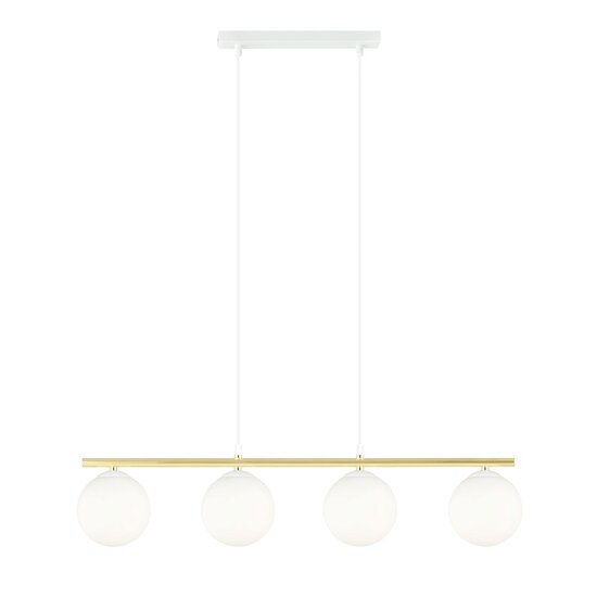 Emibig Emibig ALLORA 4 WH OPAL - Lámpara colgante moderna para una iluminación elegante