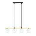 Emibig Emibig ALORA 4 BL OPAL - Lámpara colgante moderna para una iluminación elegante