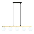 Emibig Emibig ALLORA 5 BL OPAL - Lámpara colgante moderna para una iluminación elegante