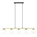 Emibig Emibig ALLORA 5 BL OPAL - Lámpara colgante moderna para una iluminación elegante