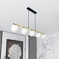 Emibig Emibig ALLORA 5 BL OPAL - Lámpara colgante moderna para una iluminación elegante