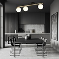 Emibig Emibig MONZA 3 BL OPAL - Lámpara de techo moderna para una iluminación elegante