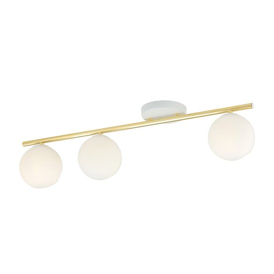 Emibig Emibig MONZA 3 WH OPAL - Lámpara de techo moderna para una iluminación elegante