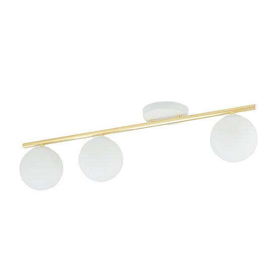 Emibig Emibig MONZA 3 WH OPAL - Modern ceiling lamp for stylish lighting