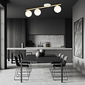 Emibig Emibig MONZA 3 WH OPAL - Moderne Deckenlampe für stilvolle Beleuchtung