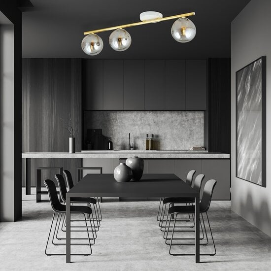 Emibig Emibig MONZA 3 WH GRAFIT - Moderne Deckenlampe für stilvolle Beleuchtung
