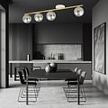 Emibig Emibig MONZA 4 WH GRAFIT - Moderne Deckenlampe für stilvolle Beleuchtung
