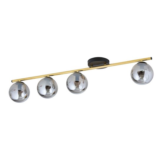 Emibig Emibig MONZA 4 BL GRAFIT - Modern ceiling lamp for any space